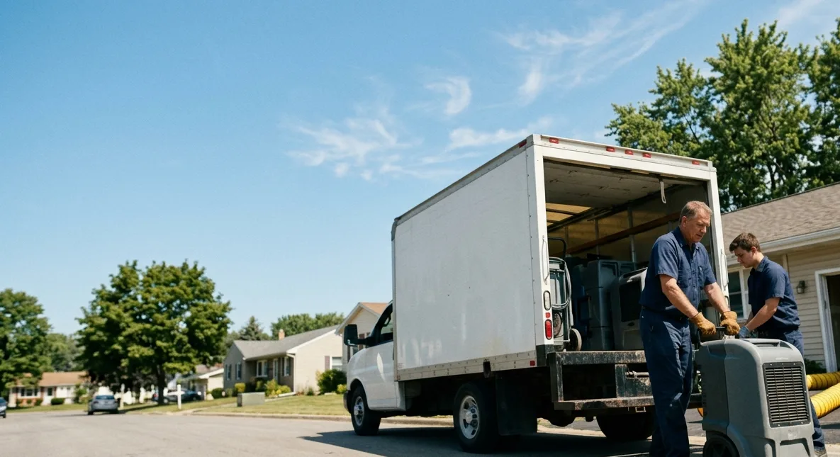 Water Damage Cleanup in Creve Coeur, IL near me